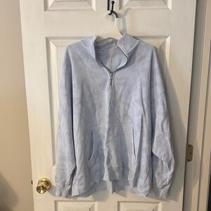 Aerie oversized Tunic half zip